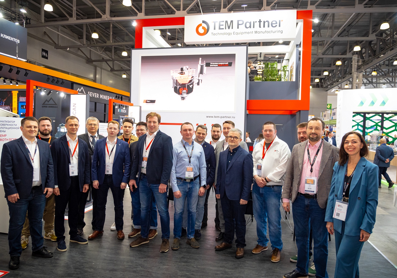 ТЕМ Partner представила эжекторную флотомашину и аналитическое оборудование собственного производства на выставке MiningWorld Russia 2025