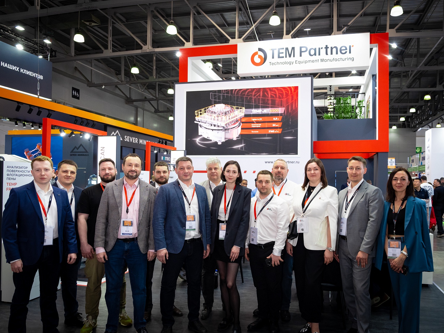 ТЕМ Partner представила эжекторную флотомашину и аналитическое оборудование собственного производства на выставке MiningWorld Russia 2025